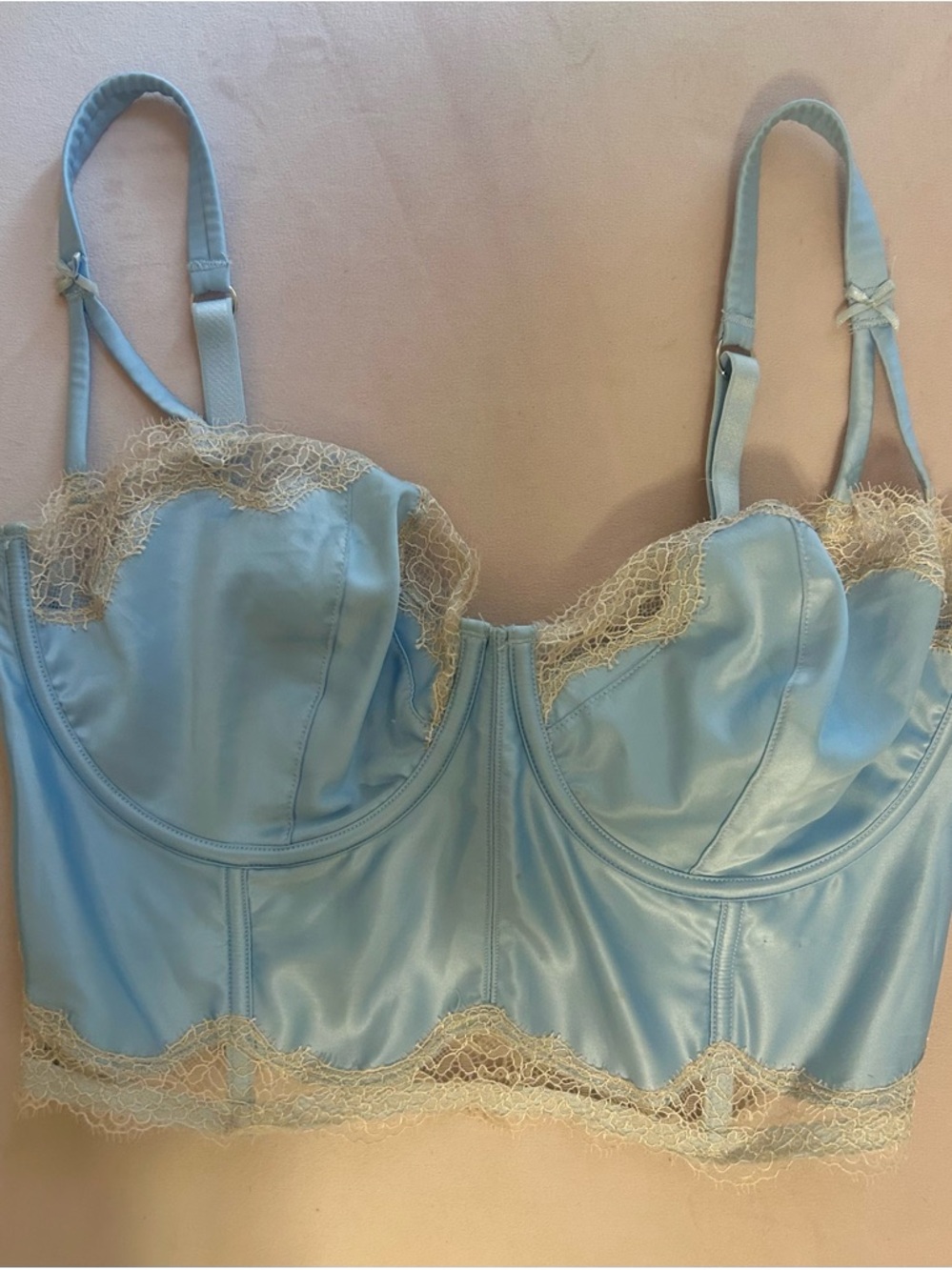 34DDD size Dream Angels unlined balconette longline bra by Victoria’s Secret